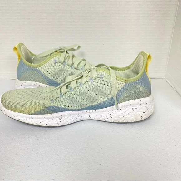 adidas Fluidflow 2.0 Women’s Size 7.5 Bounce Running Shoe Linen Green/Gray - Picture 6 of 11